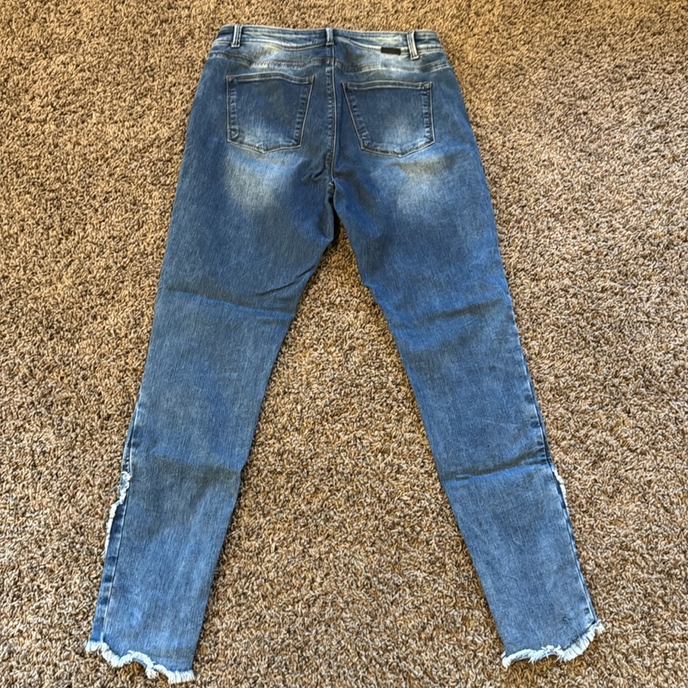 Eliana high rise ankle size 30 medium wash - Picture 2 of 5